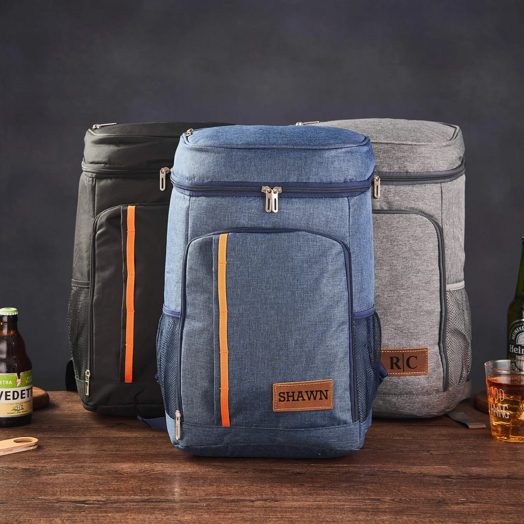 Cooler Backpack with Bottle Opener, Personalized Gift for Groomsmen, Insulated Cooler Bag, Custom Beer Cooler for Groomsmen