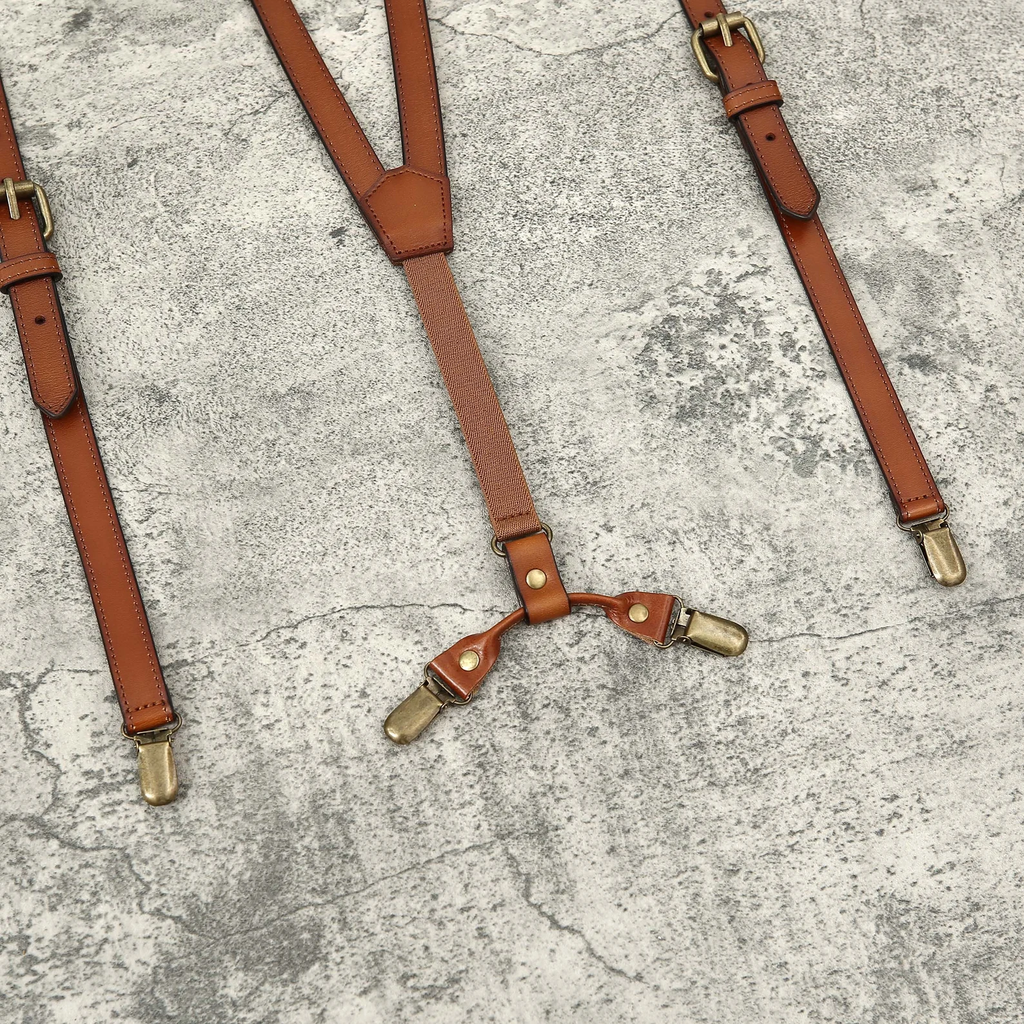 Personalized Groomsmen Gifts Groomsmen Leather Suspenders Wedding Suspenders Mens Suspenders