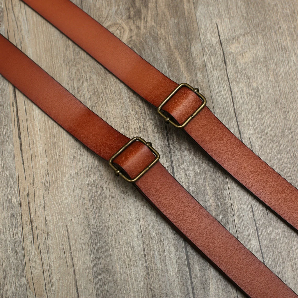 Personalized Groomsmen Leather Suspenders Wedding Suspenders Unique Mens Suspenders