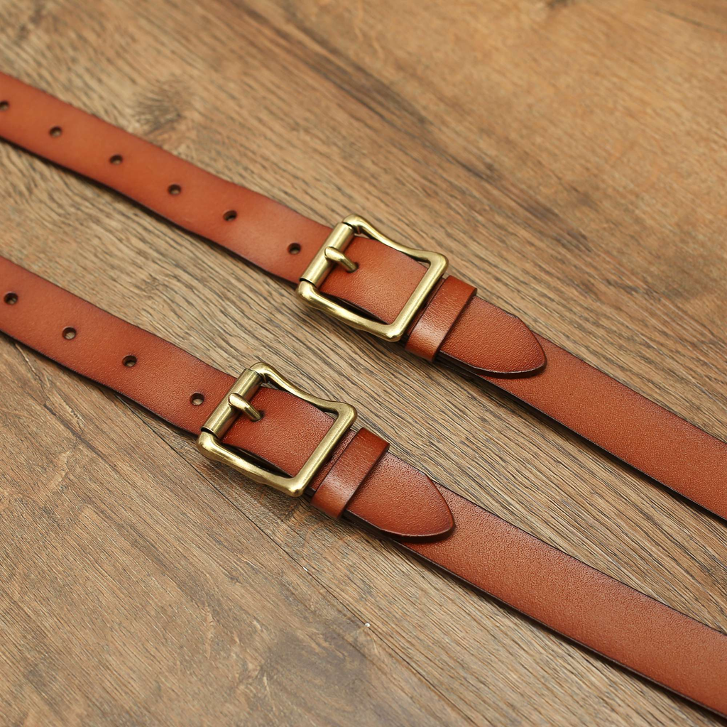 Brown Leather Suspenders, Mens Leather Suspenders, Groomsmen Leather Suspenders, Wedding Suspenders